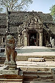 Banteay Kdei temple - east gopura of the third enclosure.